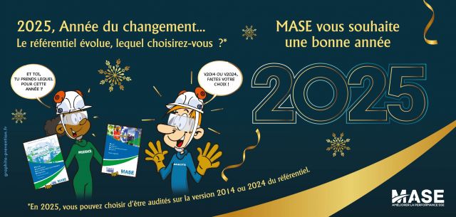 MASE carte voeux 2025